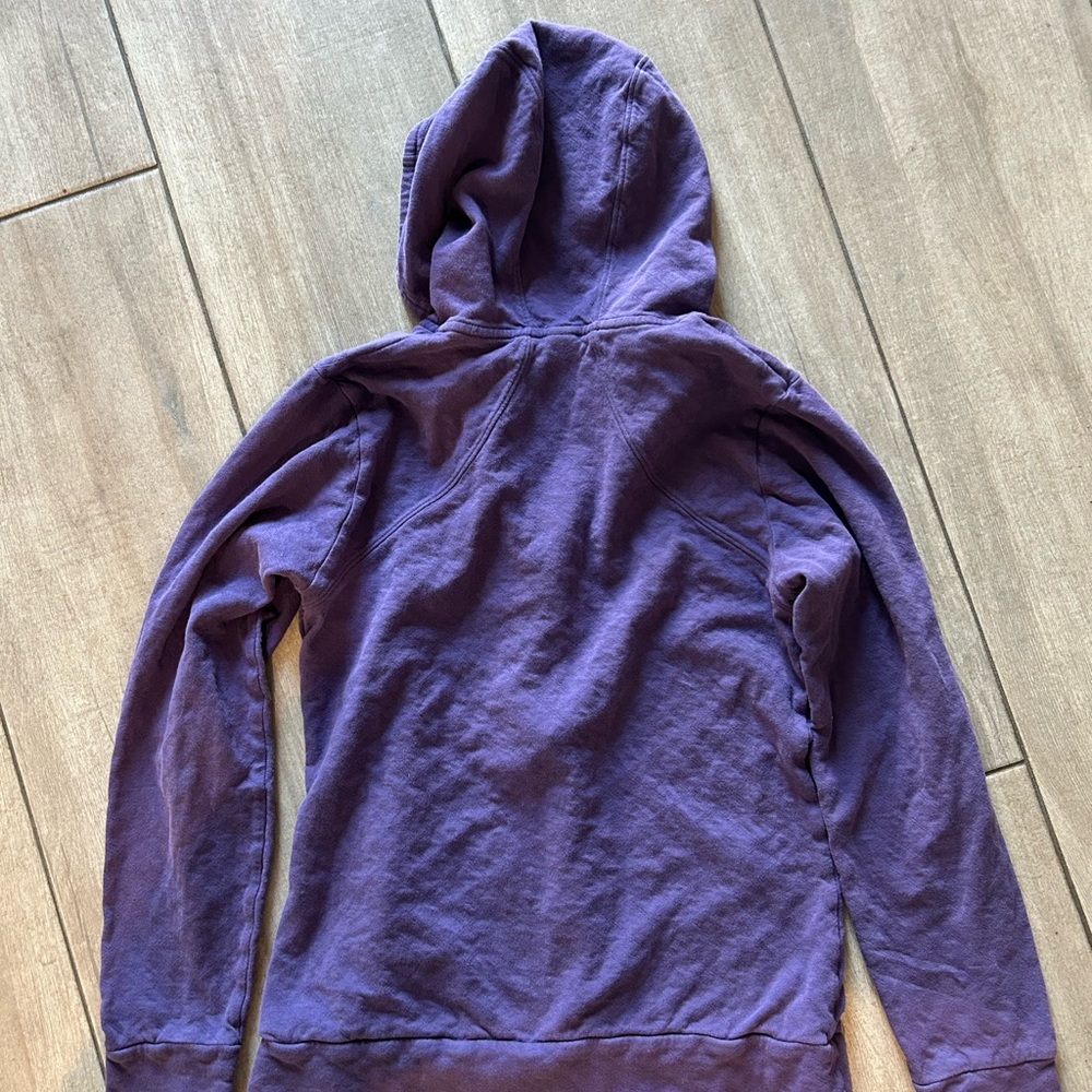 Lucy purple women’s half- zip sweater- small - Picture 2 of 7